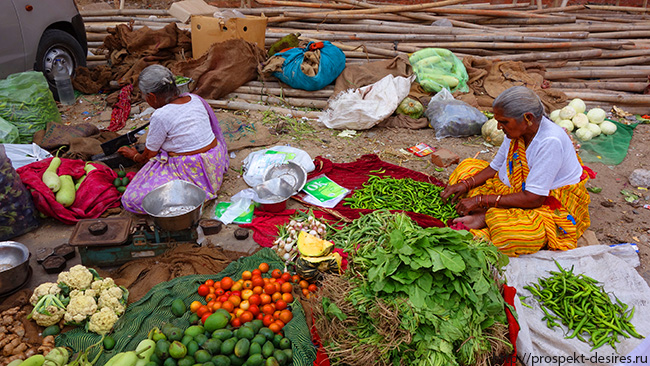 рынок в джайпуре Золотой треугольник Индии