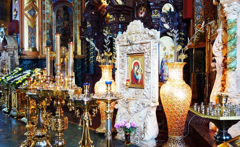Икона Пресвятой Девы Марии в Казанском Соборе, фото: http://prospekt-desires.ru/