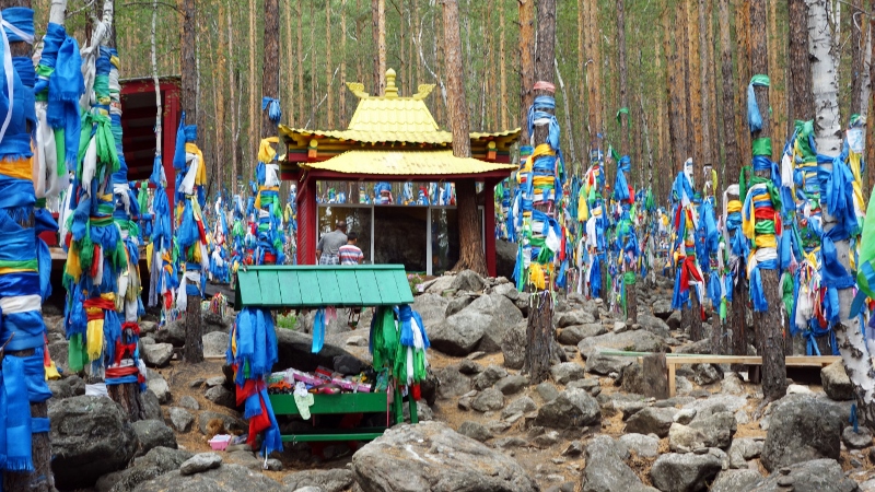 Место поклонения лику богини Янжимы (Сарасвати), фото: http://prospekt-desires.ru/