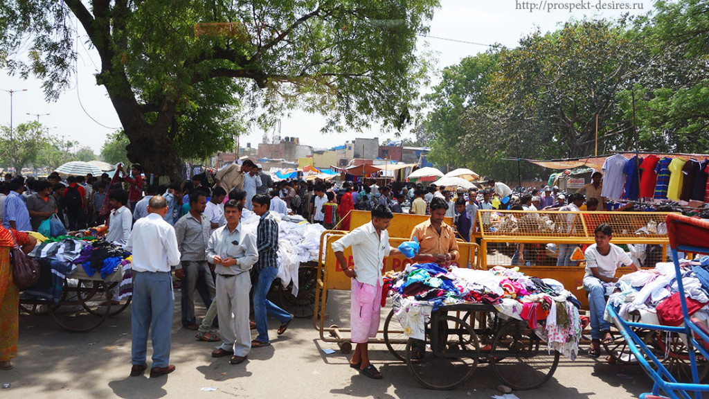 Рынок в Дели