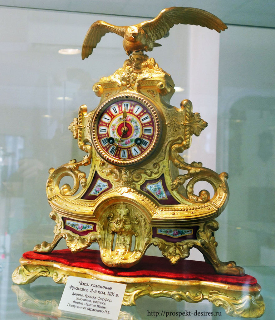 Часы каминные, Франция, 19 век