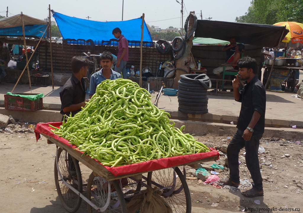 Рынок в Дели 