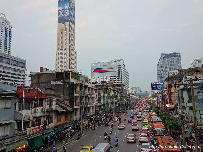 на чем перемещаться в бангкоке общественный транспорт