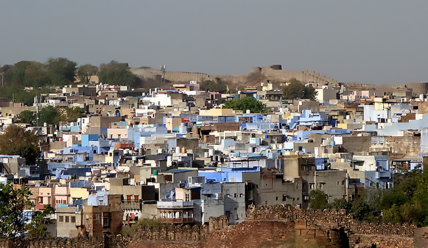 Джодхпур в Индии — голубой город на границе пустыни Тар