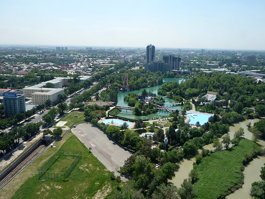 Ташкент с телебашни